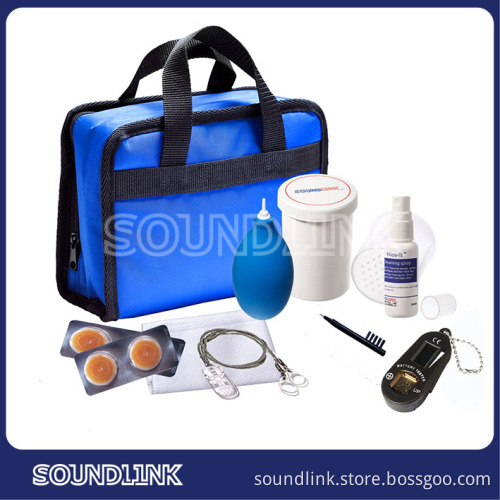 2015 new Hearing aid care kit Clear PVC Cosmetic Bag
